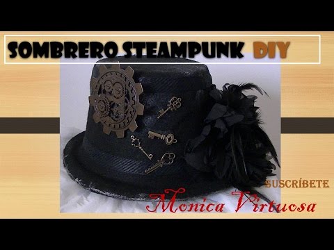 Sombrero Steampunk para mujer