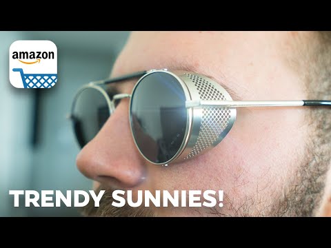 AFFORDABLE Sunglasses 2021 - Kingseven/Ronsou Steampunk Sunglasses Review (Amazon)