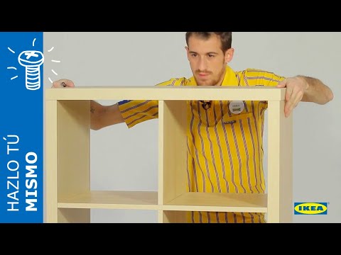 Cómo montar la estantería KALLAX - IKEA