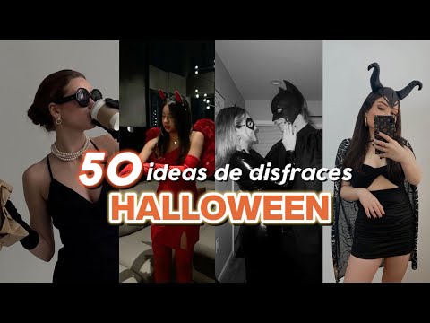 50 IDEAS DE DISFRACES PARA HALLOWEEN 🎃 2025