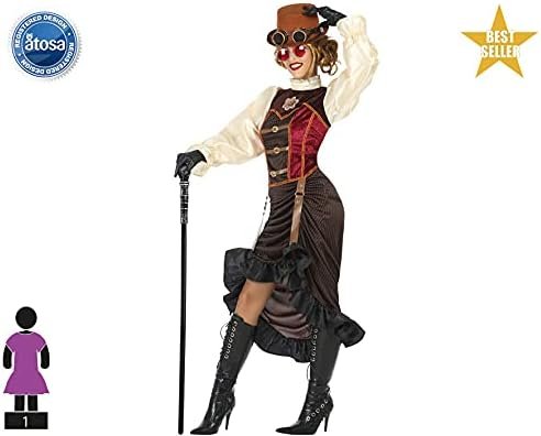 Atosa Disfraz Steampunk Mujer Adulto Distopía