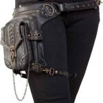 bandolera de cuero Steam punk
